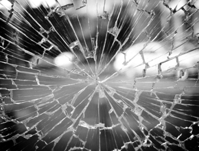 Broken glass